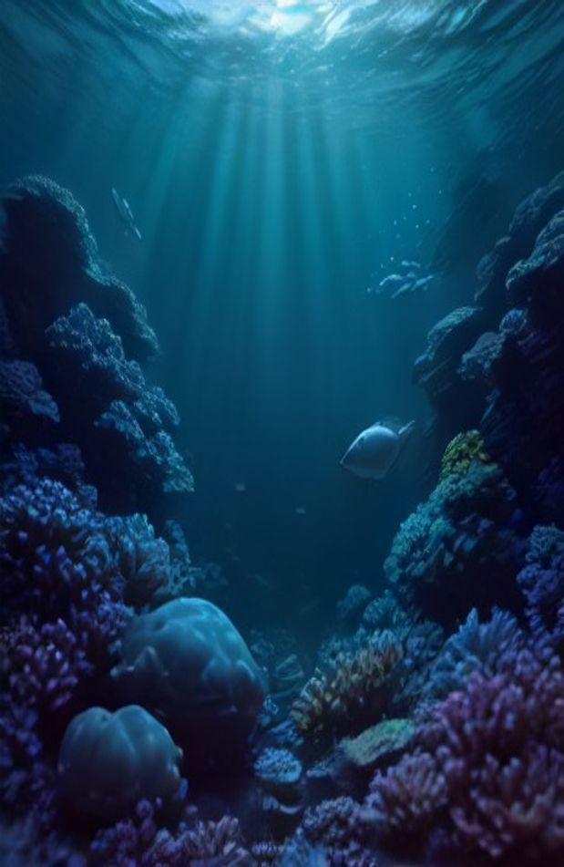 Under The Ocean Wallpaper
