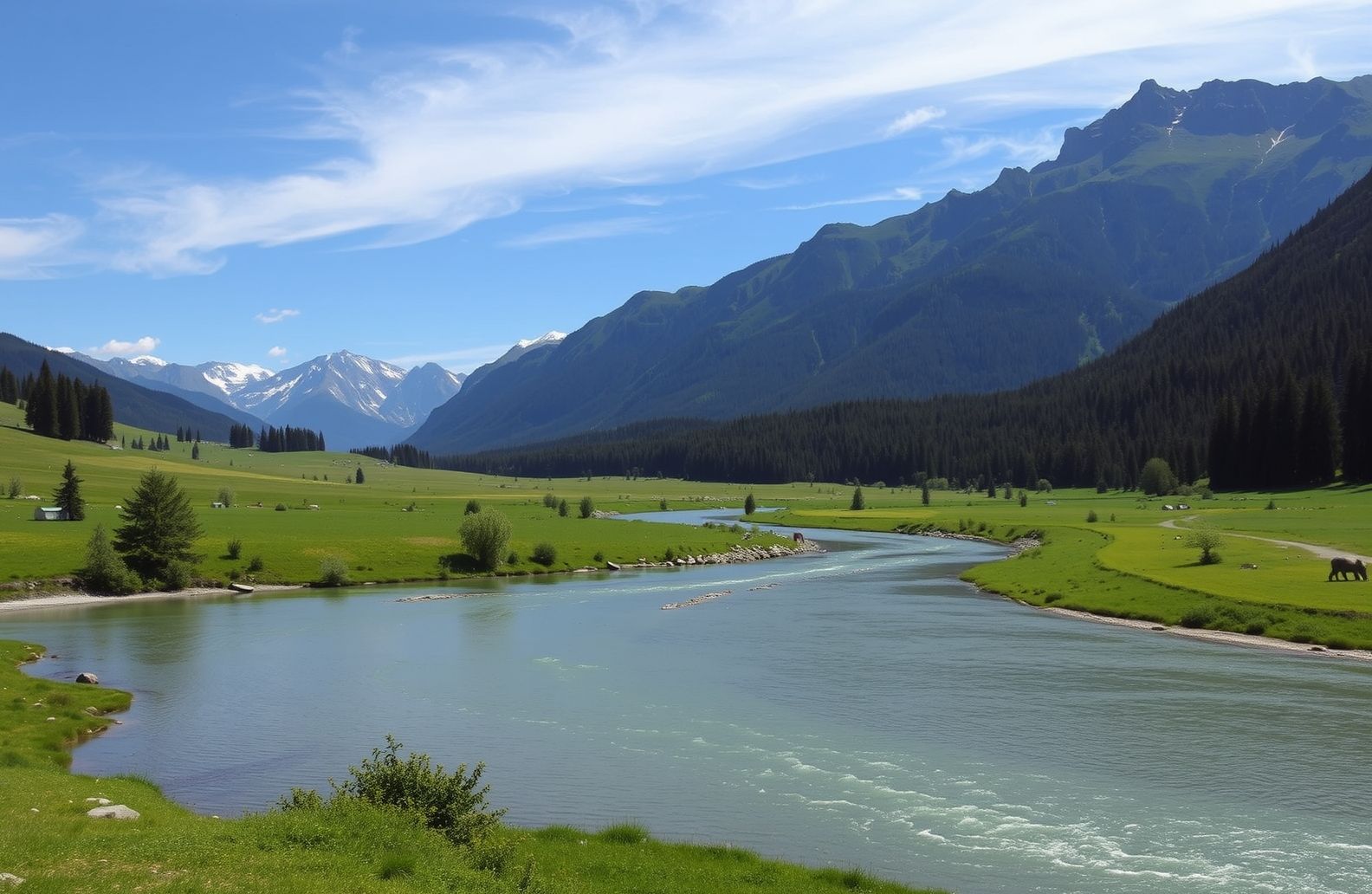 Santa Banta Nature Wallpaper