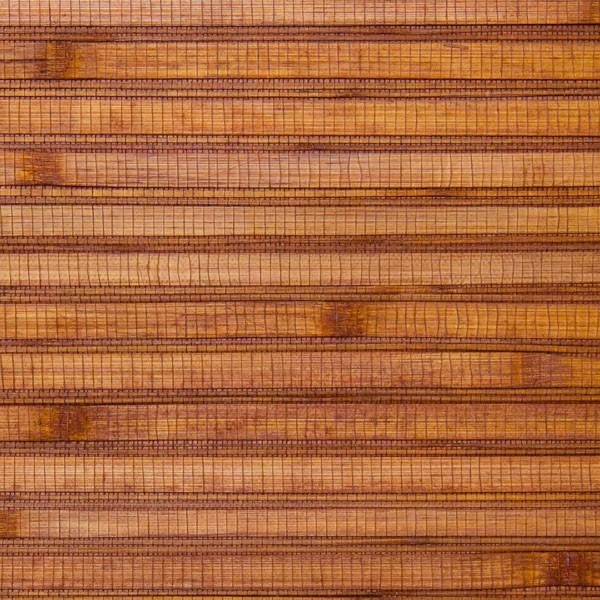Bamboo Ochre Grass Cloth Wallpaper Sample   Beach Style   Wallpaper