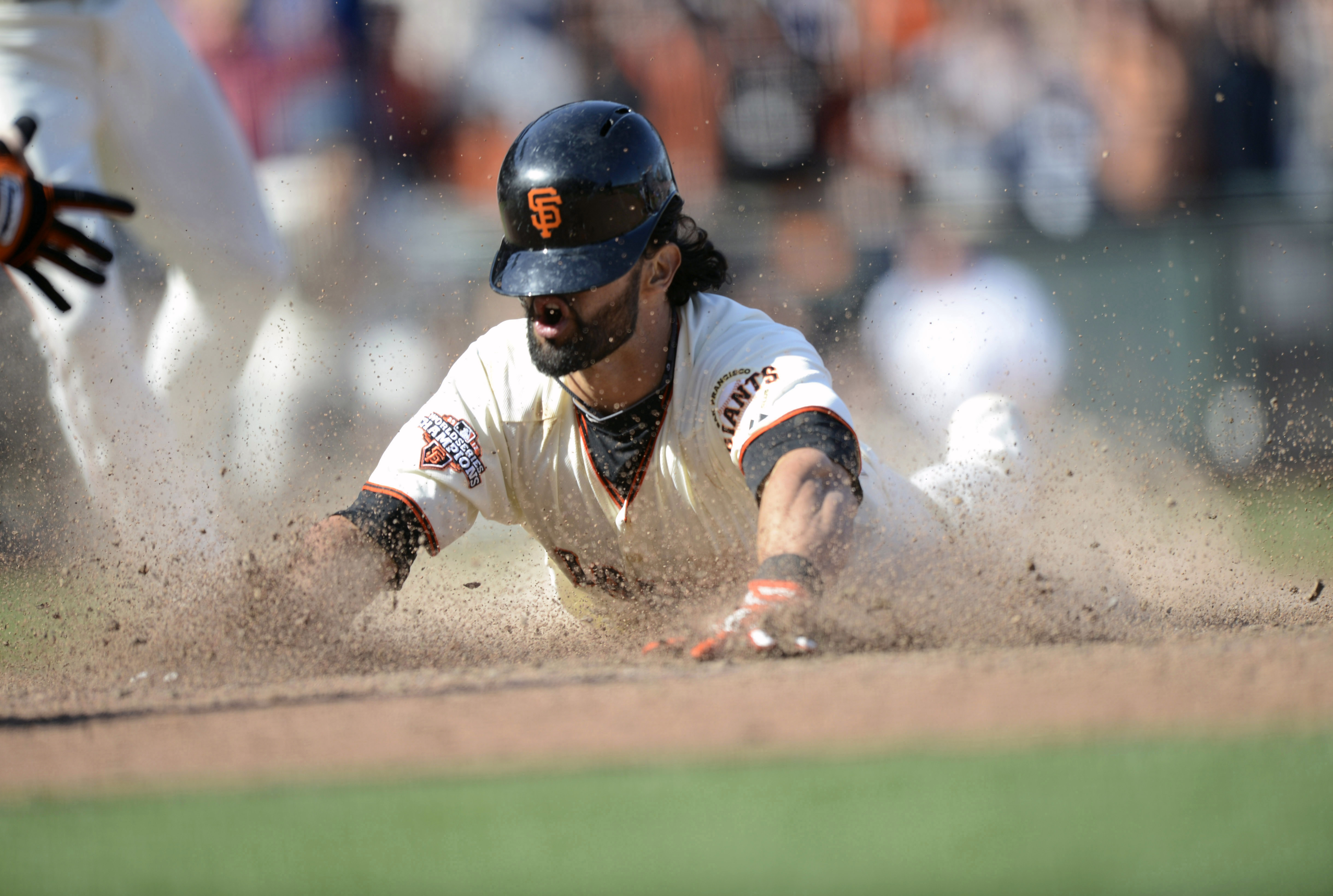 Giants Outfielder Mlb Photo High Quality Wallpaper
