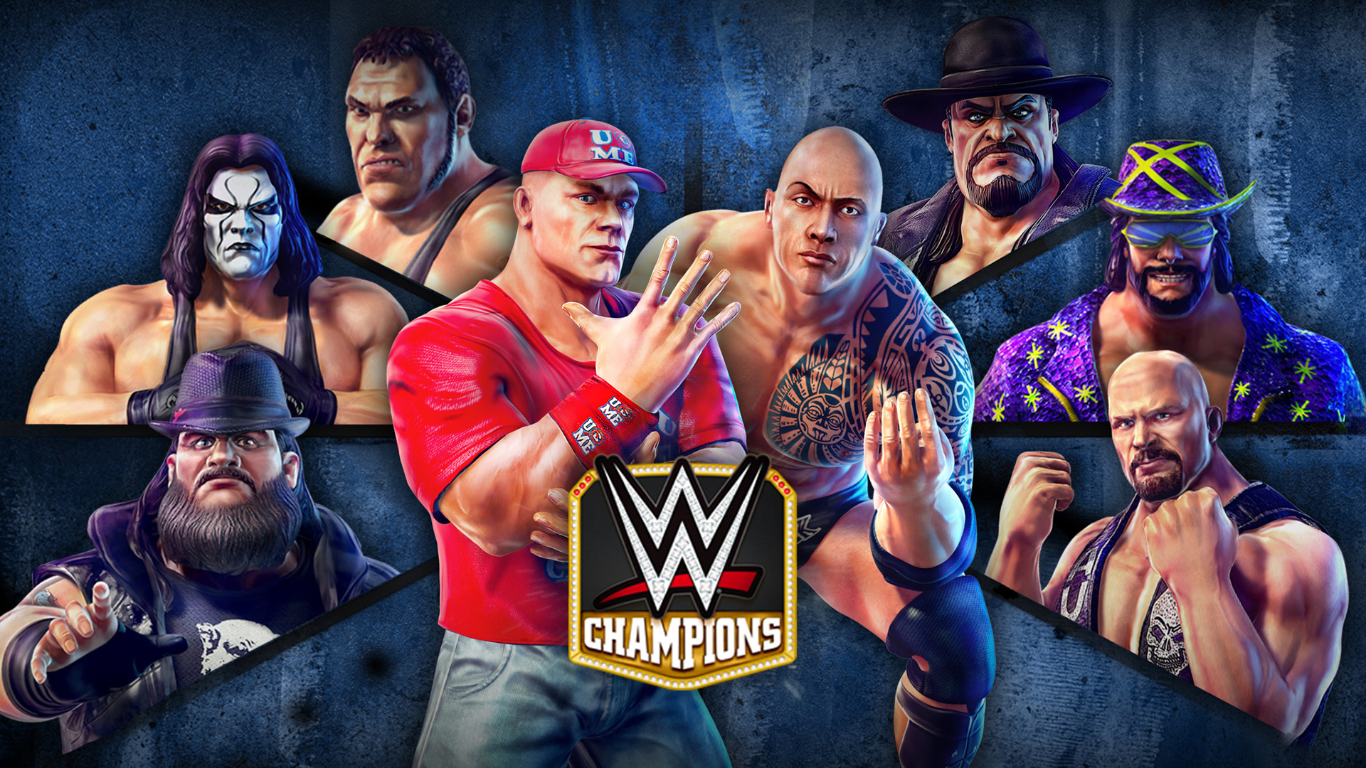 Wwe Champions Wallpaper Mobile Game Puzzle Rpg