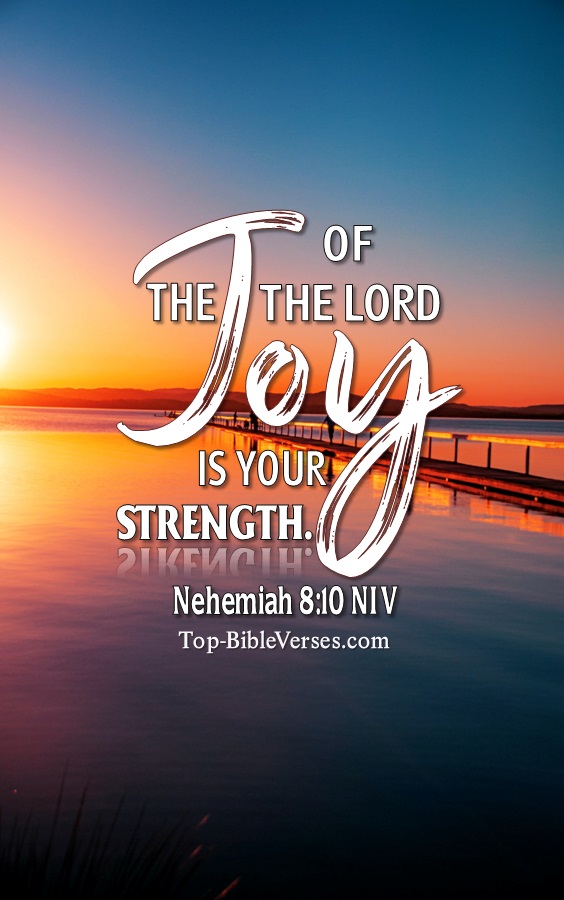 Nehemiah 810 NIV Bible Verse Backgrounds iPhone HD Wallpapers