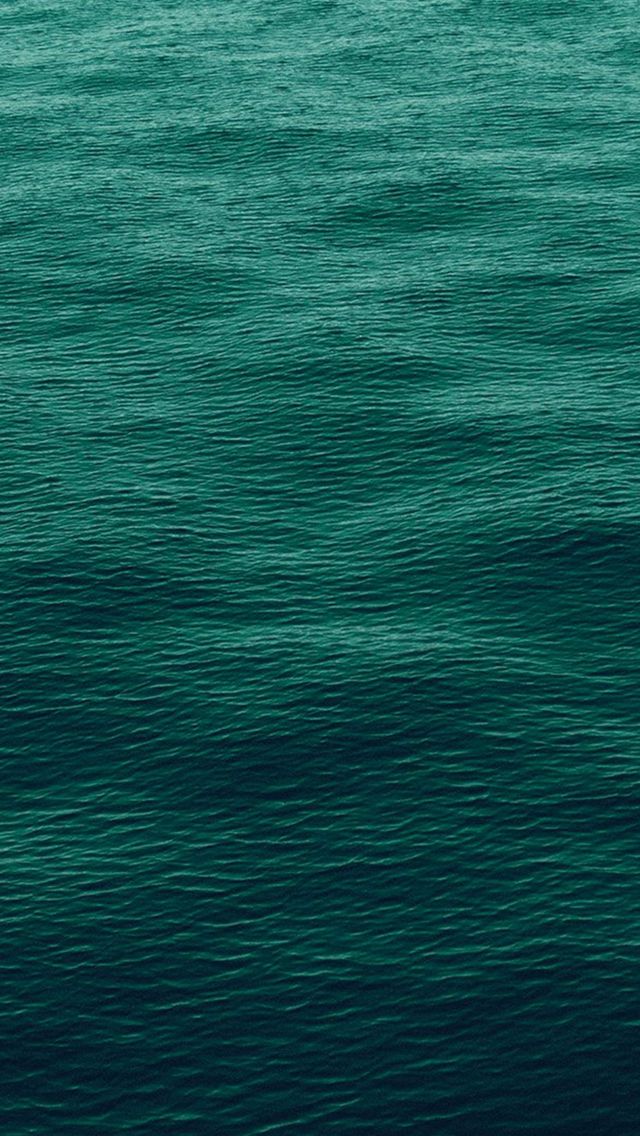 Wave Green Ocean Sea Blue Pattern iPhone 5s Wallpaper