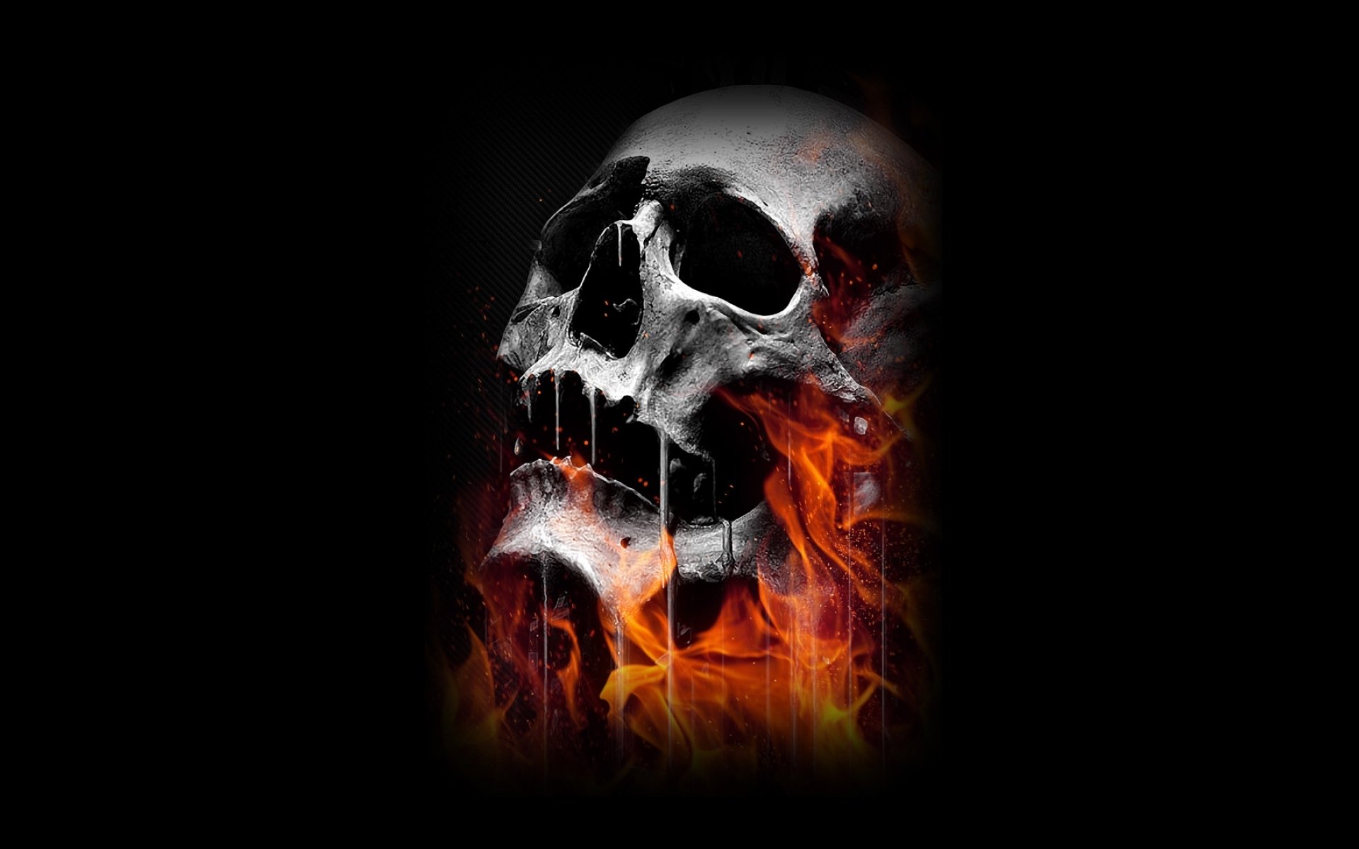 Evil Skull Wallpaper