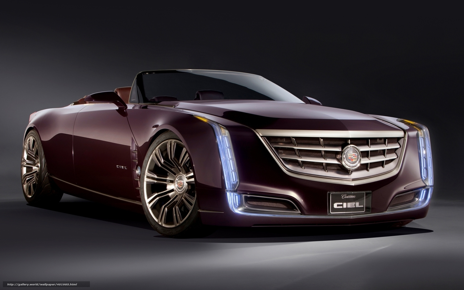 Wallpaper Cadillac Forces Concept Cabriolet Desktop