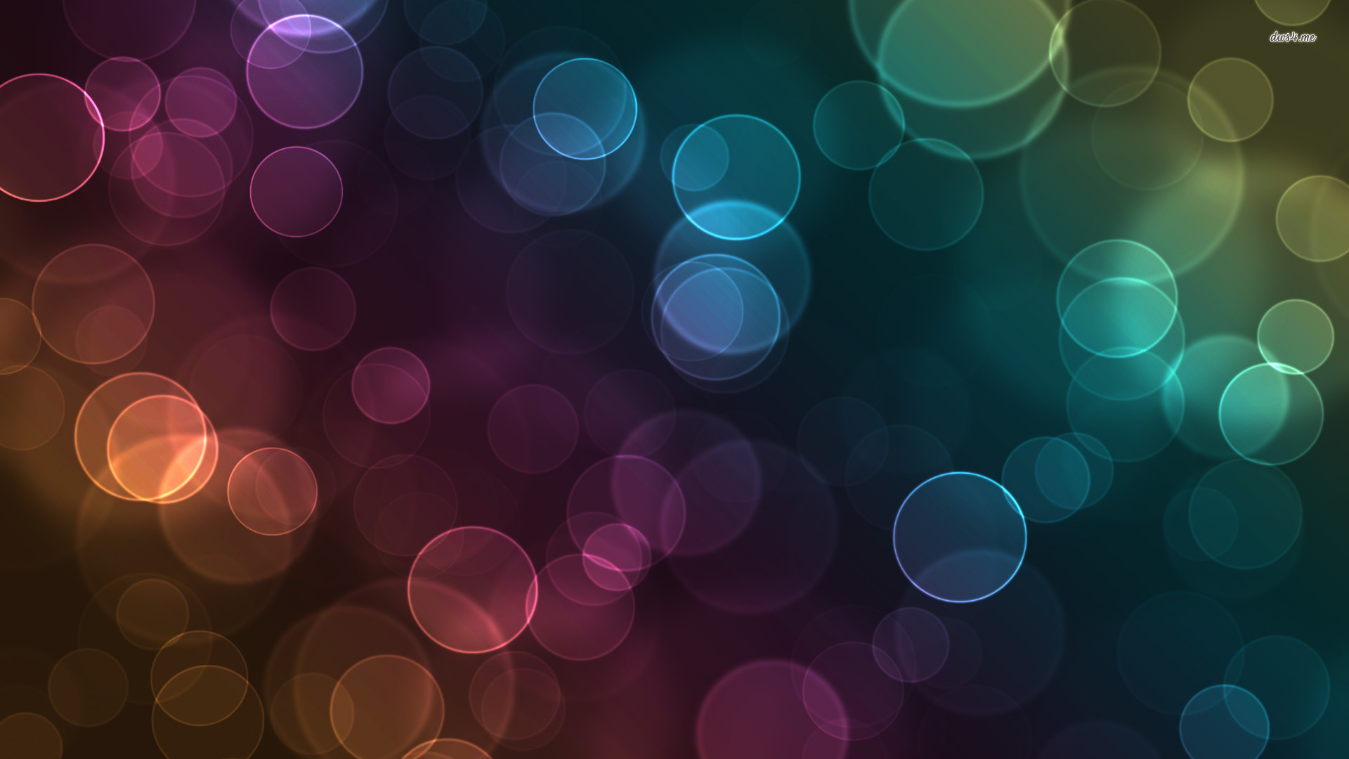 Blurry Bubbles Wallpaper Abstract