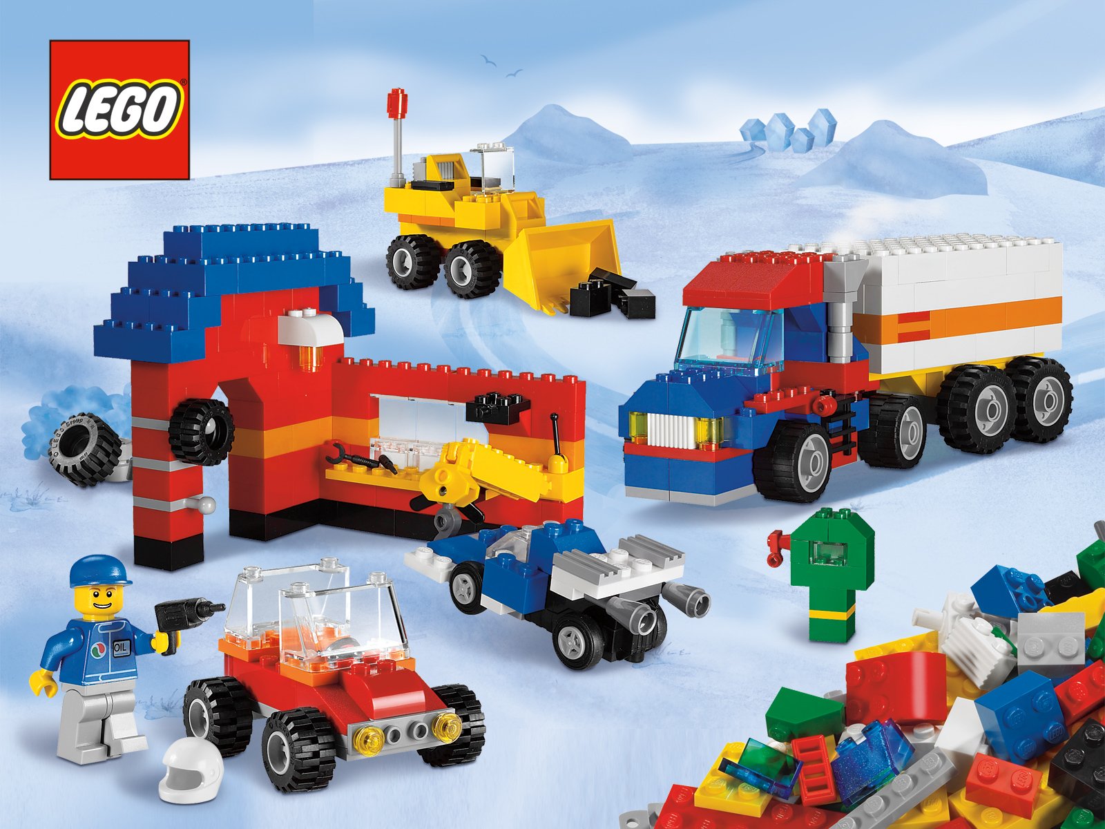 Lego Brick And More Desktop Wallpapers for HD Widescreen and 1600x1200