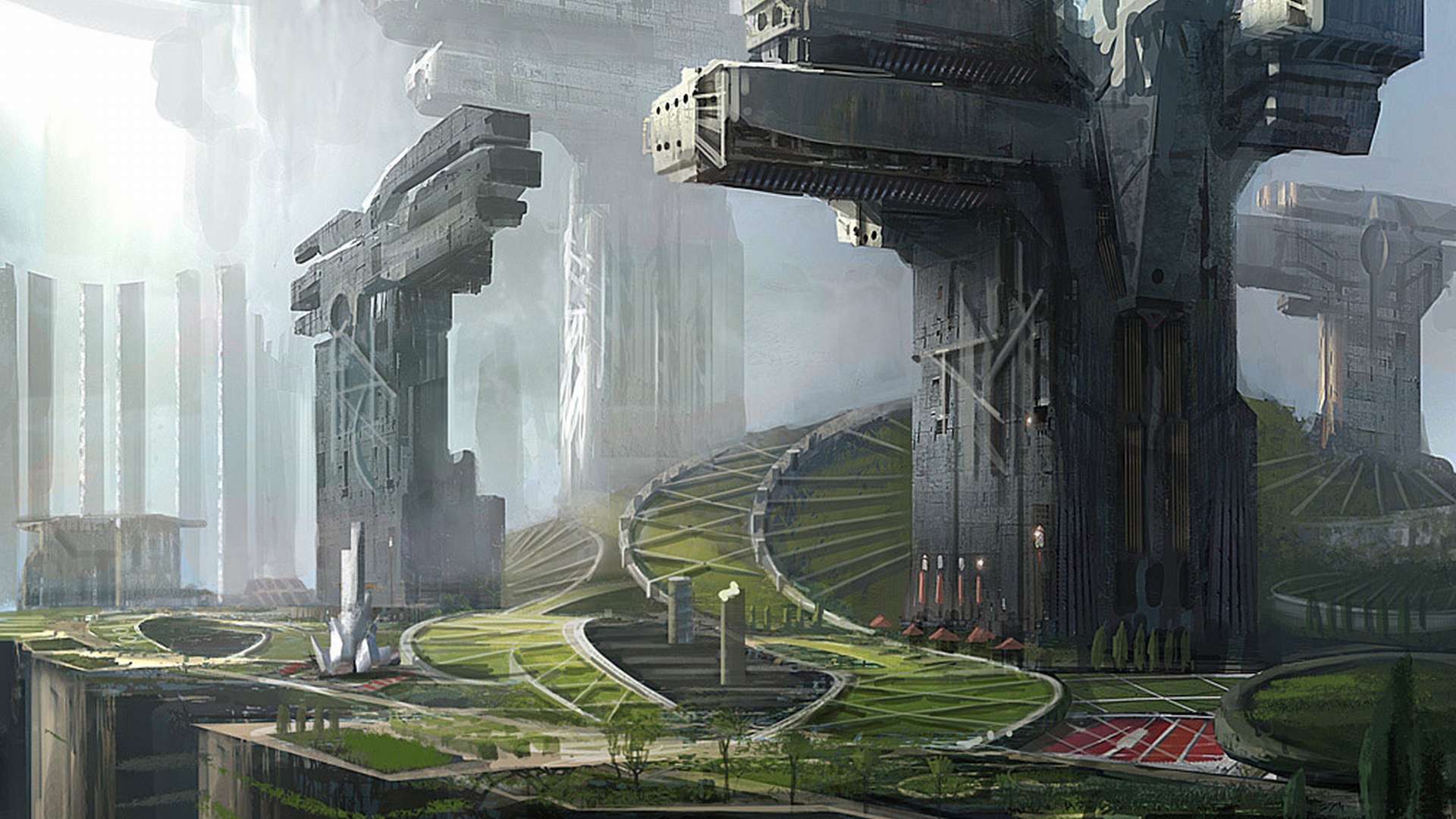 49 Sci Fi City Wallpapers  WallpaperSafari