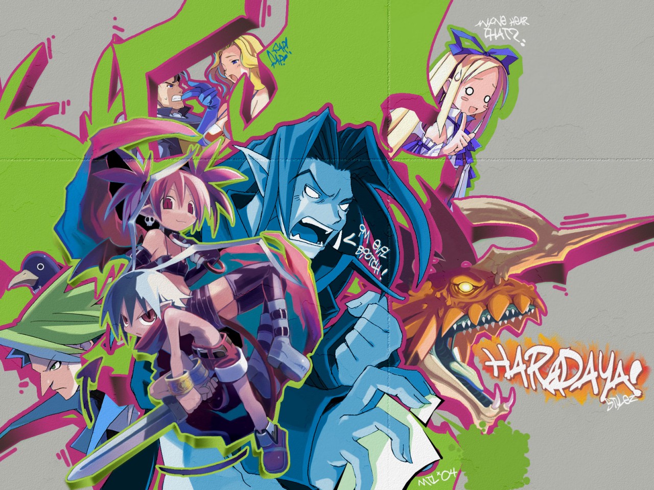 Video Game Disgaea Wallpaper
