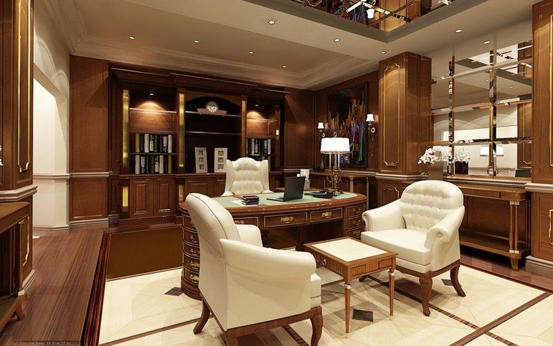 Elegant Luxury Office Design Ideas HD Wallpaper Res