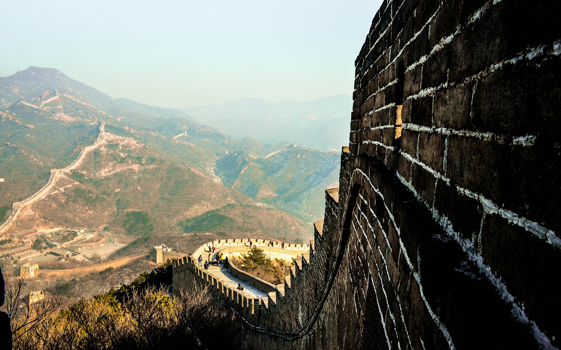 Wall Of China Full HD Wallpaper