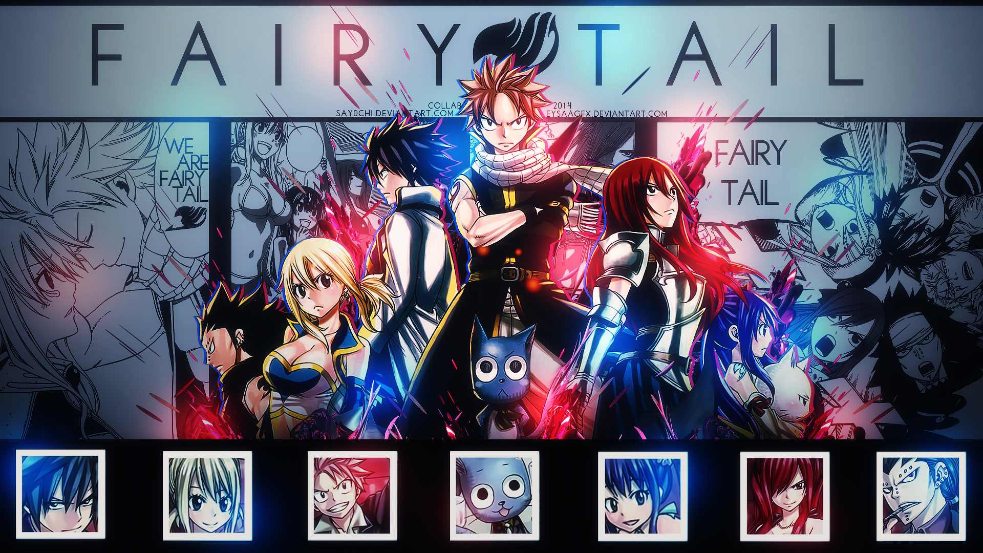 fairy tail wallpaper 1920x1080 hd by say0chi customization wallpaper