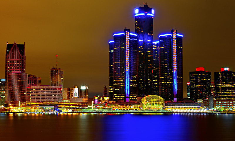 Detroit City Skyline HDr Creation In Photography On The Forums