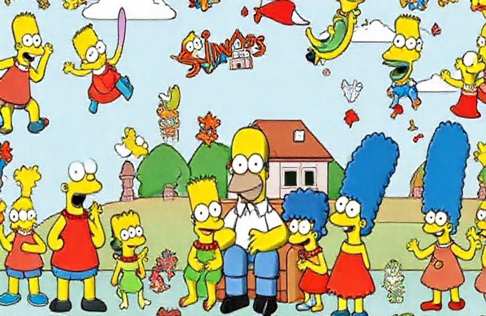 Simpsons Characters Wallpaper