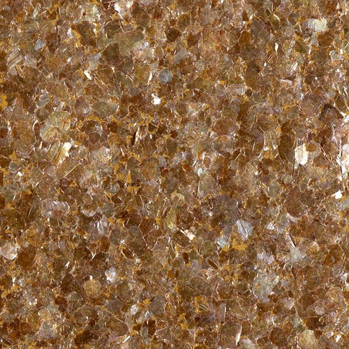 Bronze Mica Chips Textured Metallic Paper Backed Wallpaper Say That