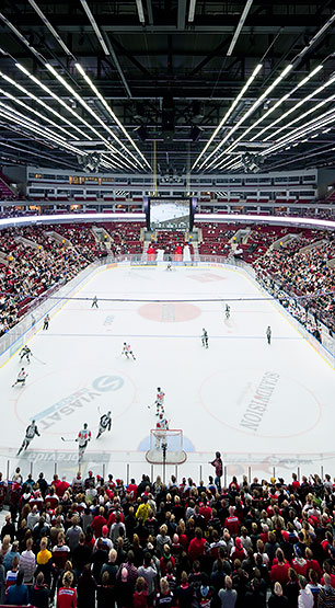 Photo Wallpaper Ice Hockey Malm Arena Murals Scandiwall