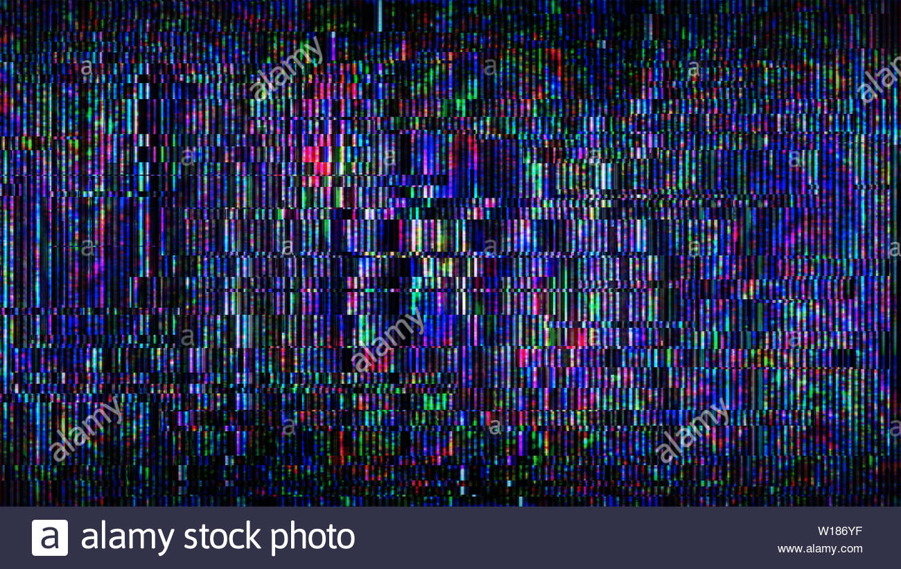 Futuristic Glitch Background Abstract Pixel Noise Error