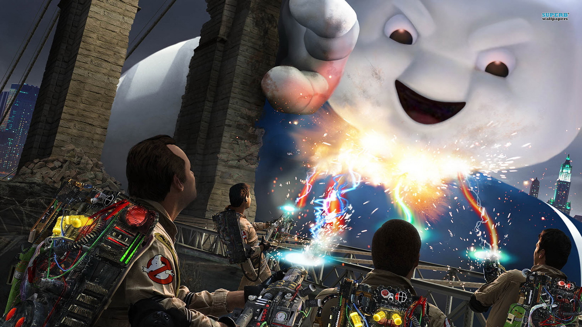 Cool Video Game Wallpaper Xghostbusters The