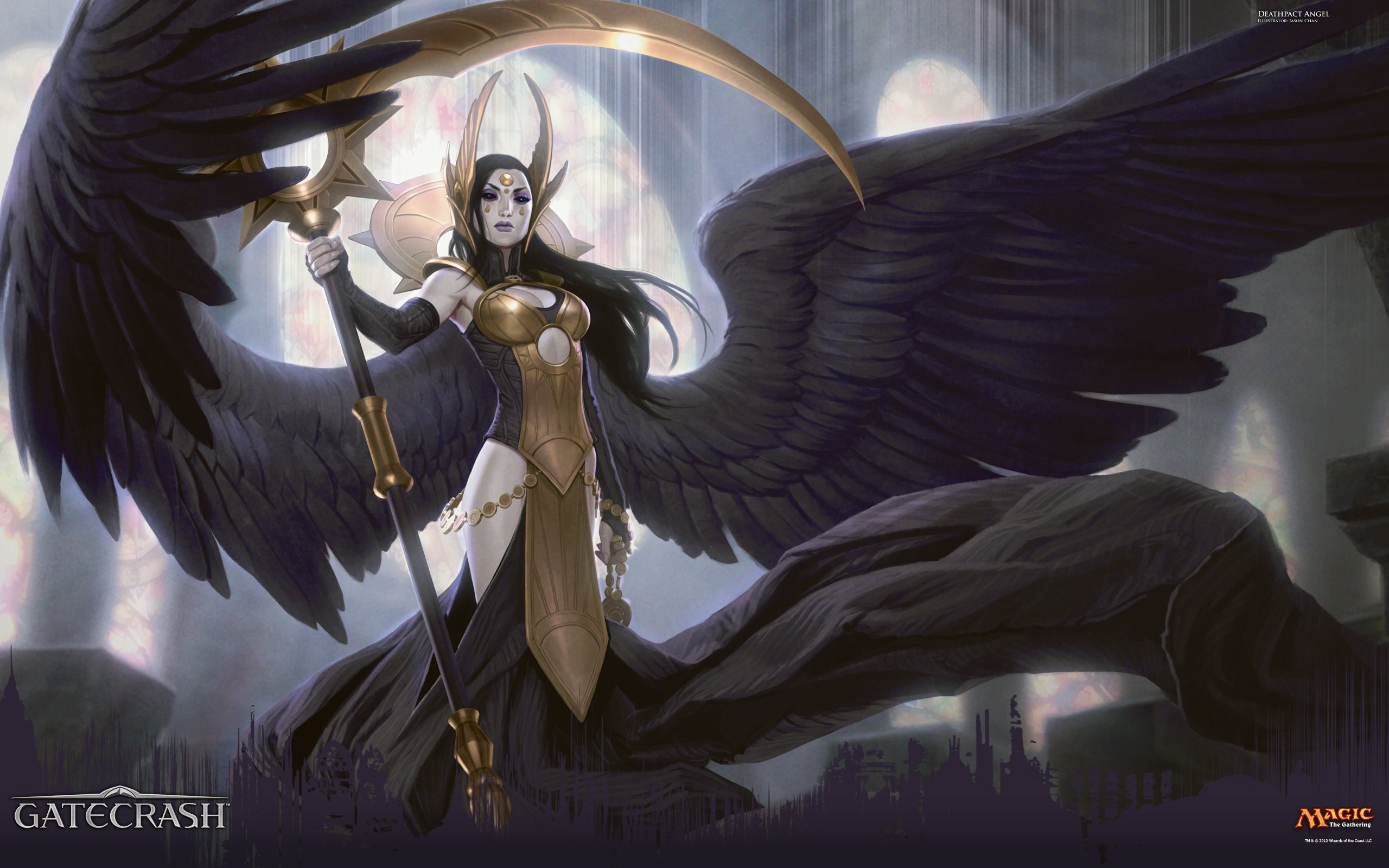 Wallpaper of the Week Deathpact Angel Daily MTG Magic The