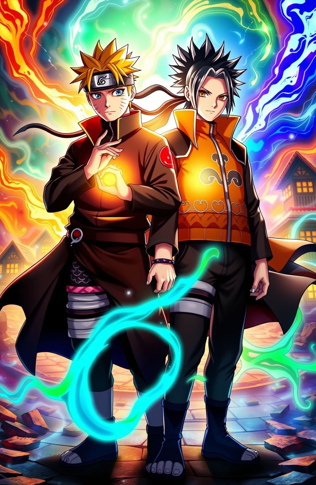 Naruto And Minato Wallpaper