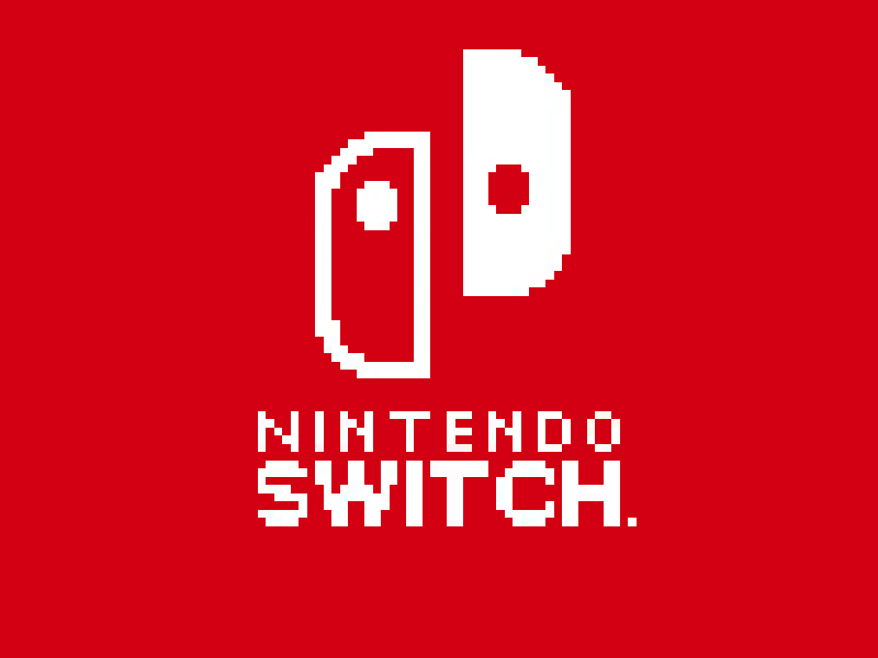 Pixel Nintendo Switch by Topher McCulloch   Dribbble