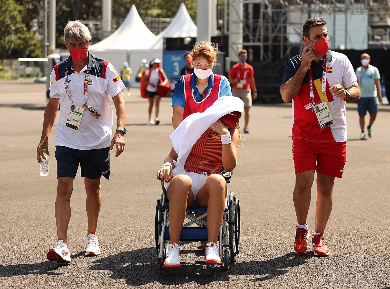 Spanish Tennis Player Paula Badosa Retires With Heatstroke And