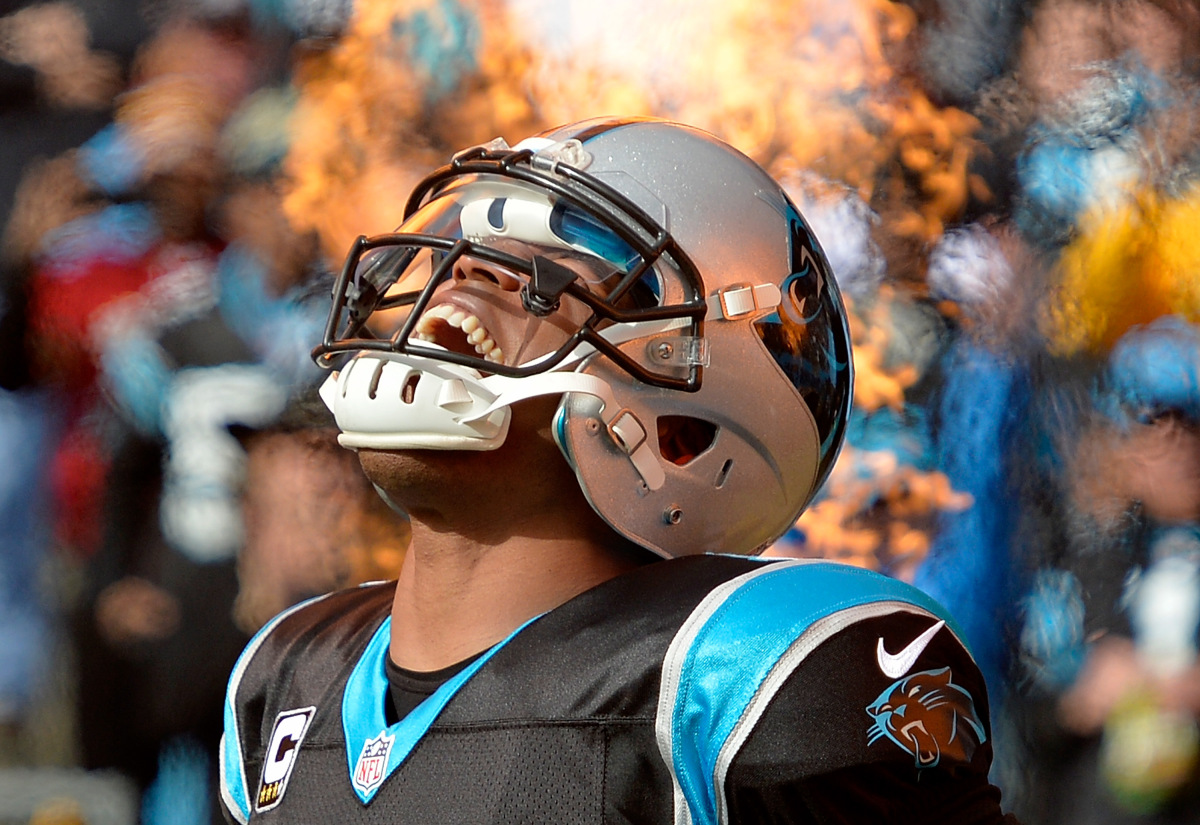 One Jaw Dropping Photo Perfectly Sums Up Cam Newton S Season For