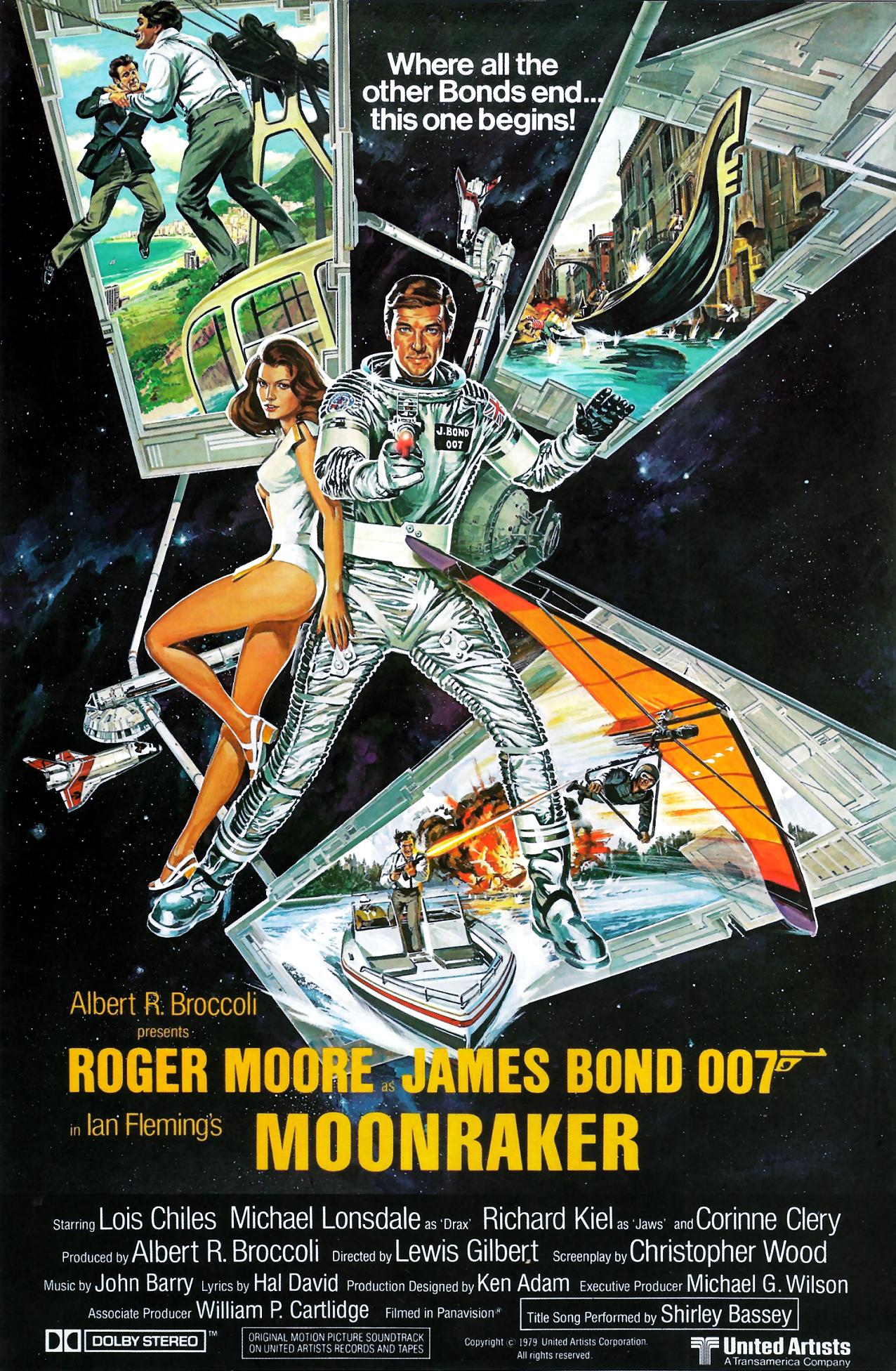 Moonraker James Bond Poster
