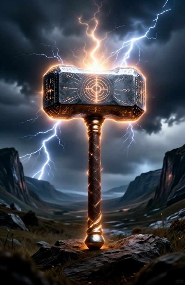 Thor S Hammer Wallpaper