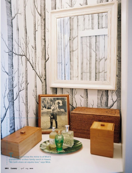 Cole And Son Birch Tree Wallpaper Dining Room Re Do