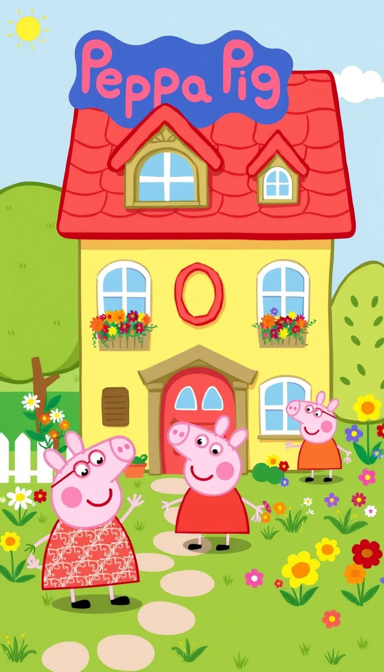 🔥 Free Download Peppa Pig House Wallpaper by @marial | WallpaperSafari