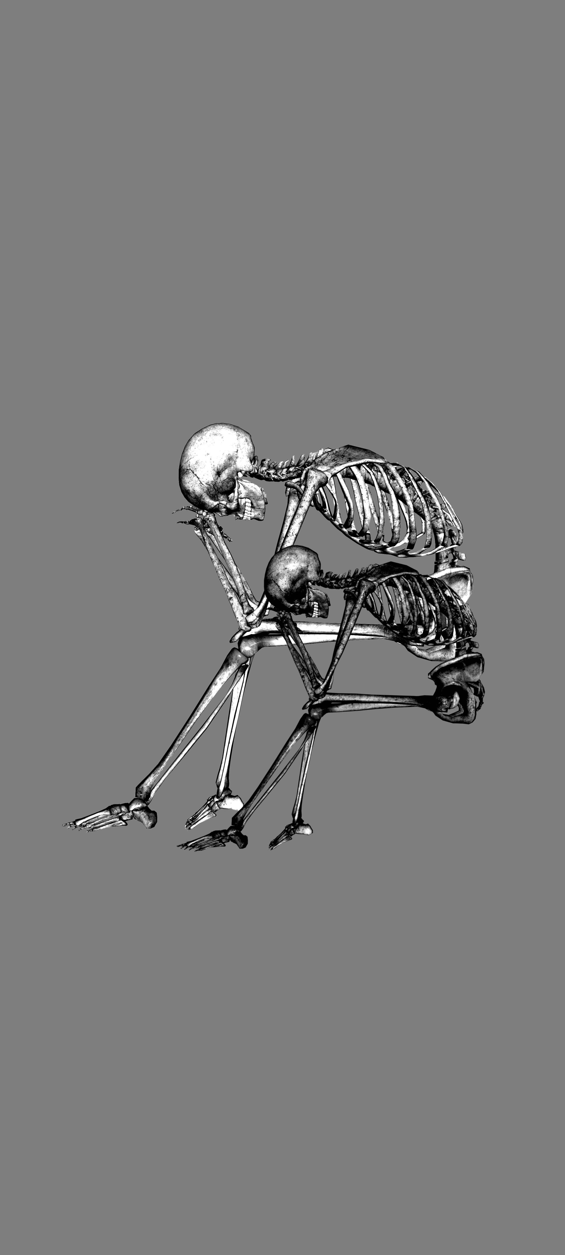Skeleton Aesthetic Wallpaper