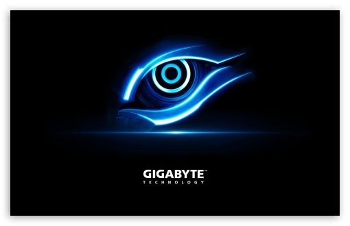 Gigabyte Eye HD Desktop Wallpaper Widescreen High Definition