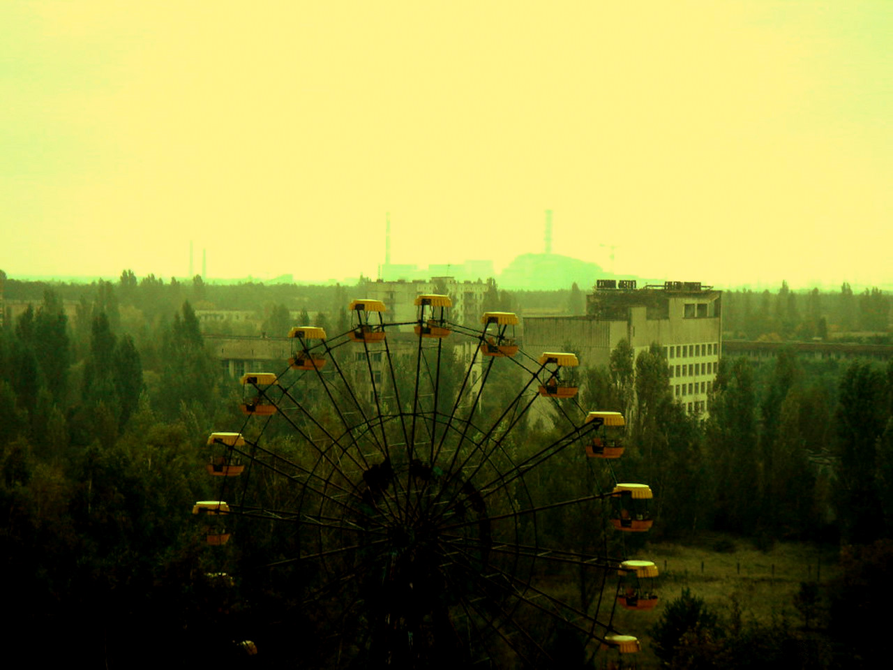 Pripyat Chernobyl Wallpaper Ukraine