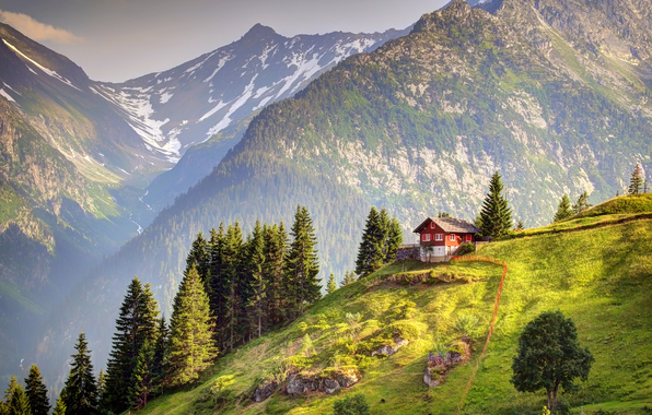 Wallpaper Switzerland Alps Mountain Landscapes