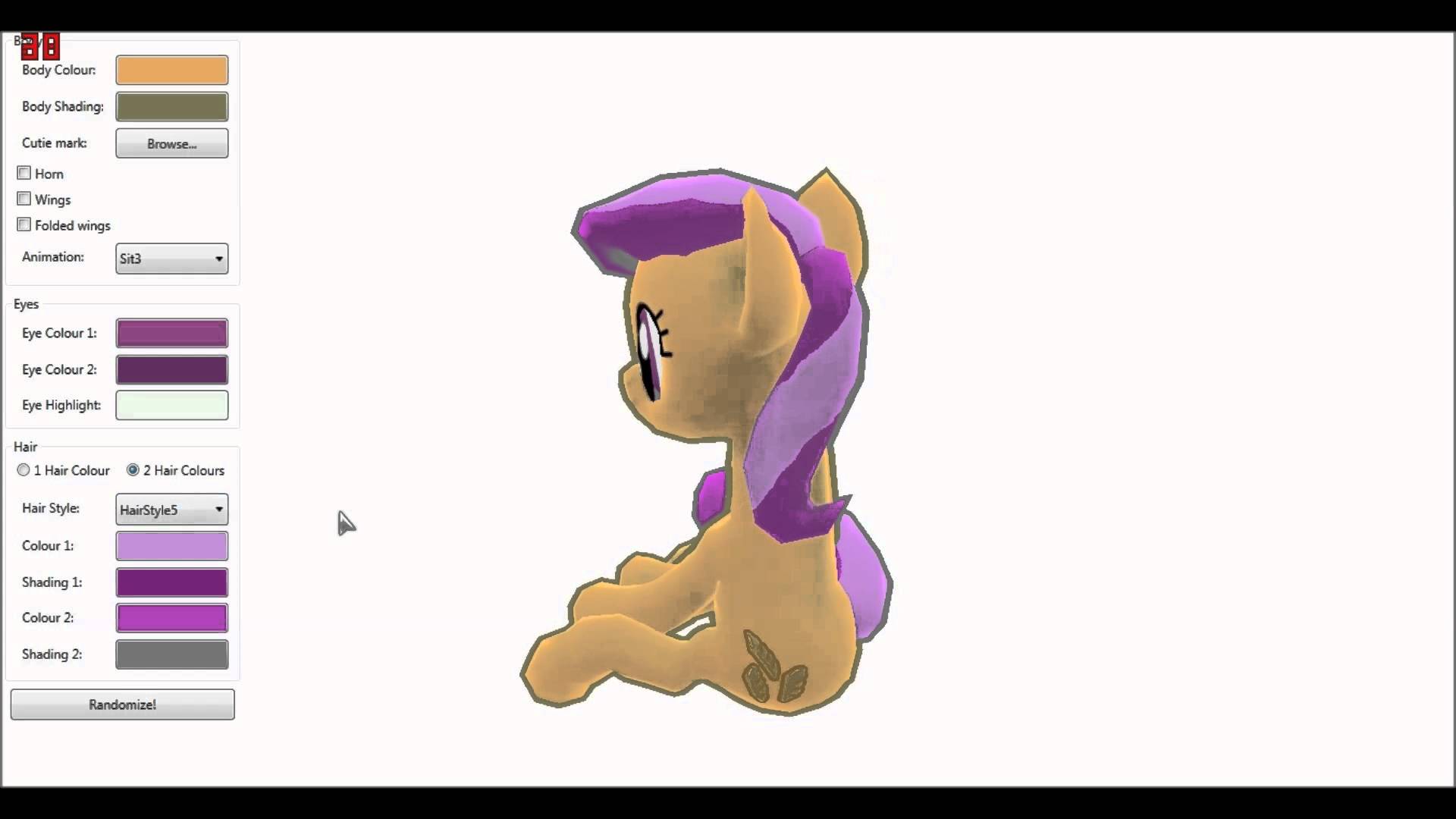 3d Maker Background Pony Mlp