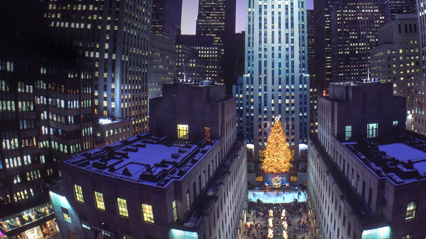 Bing Wallpaper Christmas Tree At Rockefeller Center