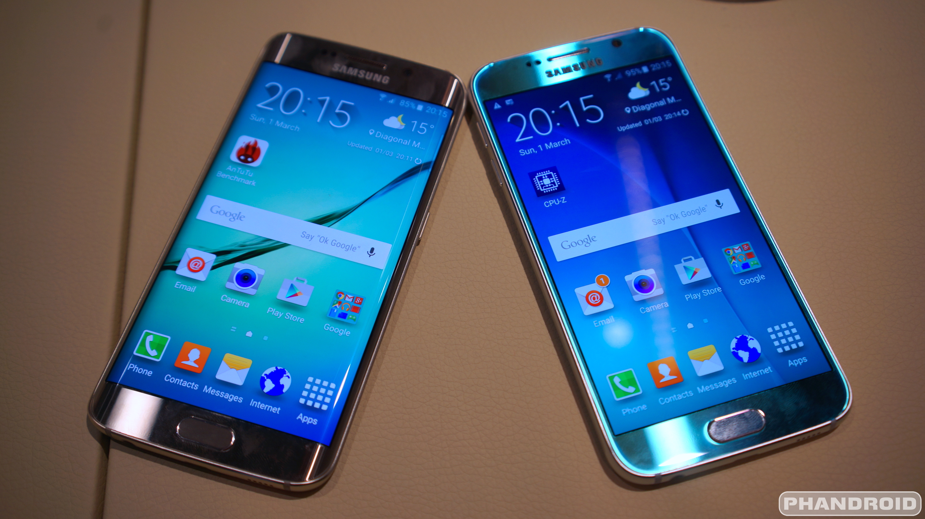 Hands On With The Samsung Galaxy S6 And Edge Video