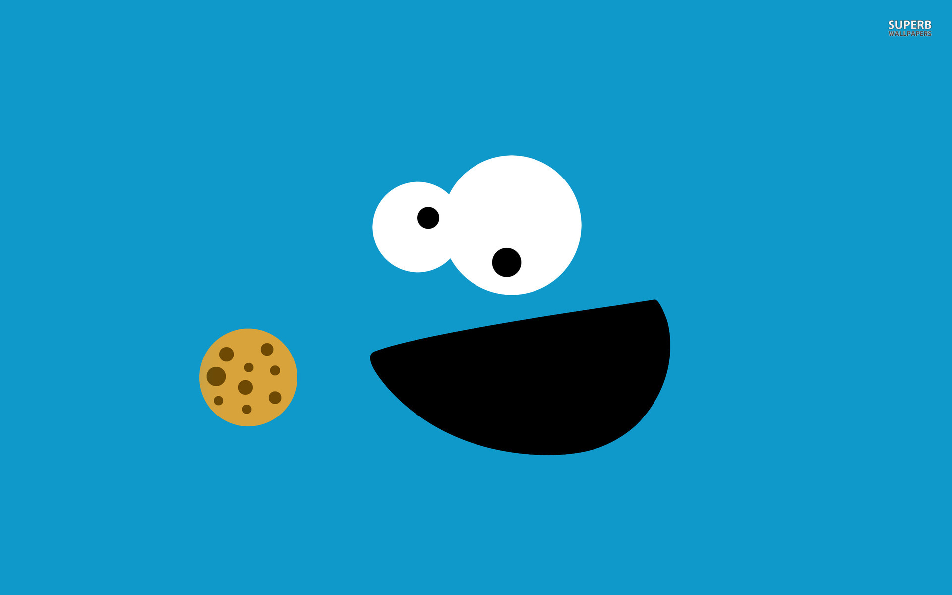Funny Cookie Monster Wallpaper