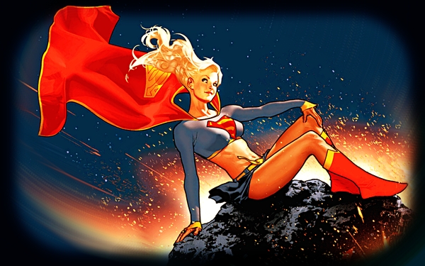 Supergirl Wallpaper Plas Desktop
