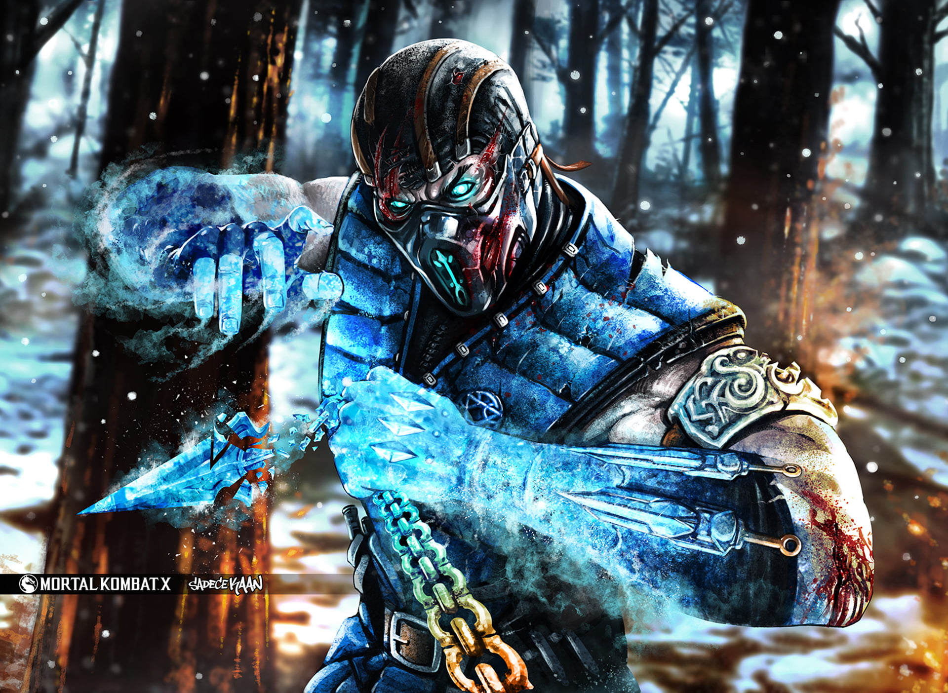 Sub Zero Of Mortal Kombat HD Wallpaper