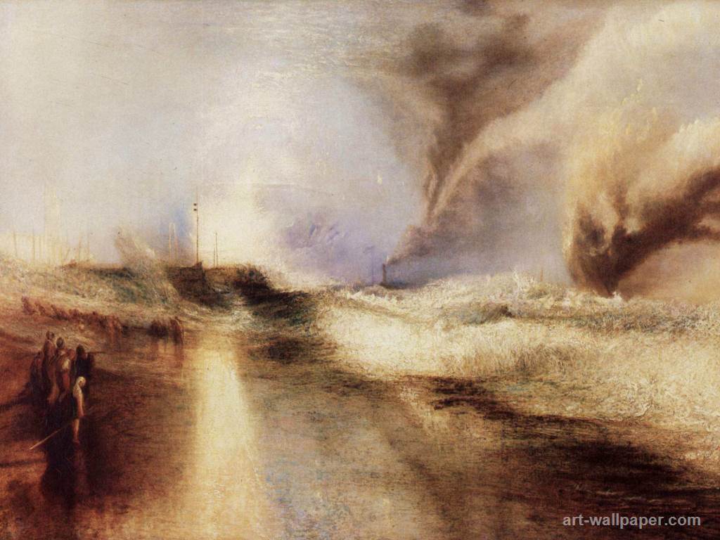 Luminous Missiles At High Ocean Waves Turner Joseph William