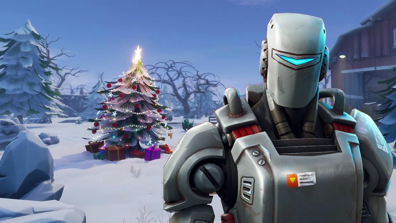 Fortnite S A I M Skin Could Be Hinting At Winter Theme Ing