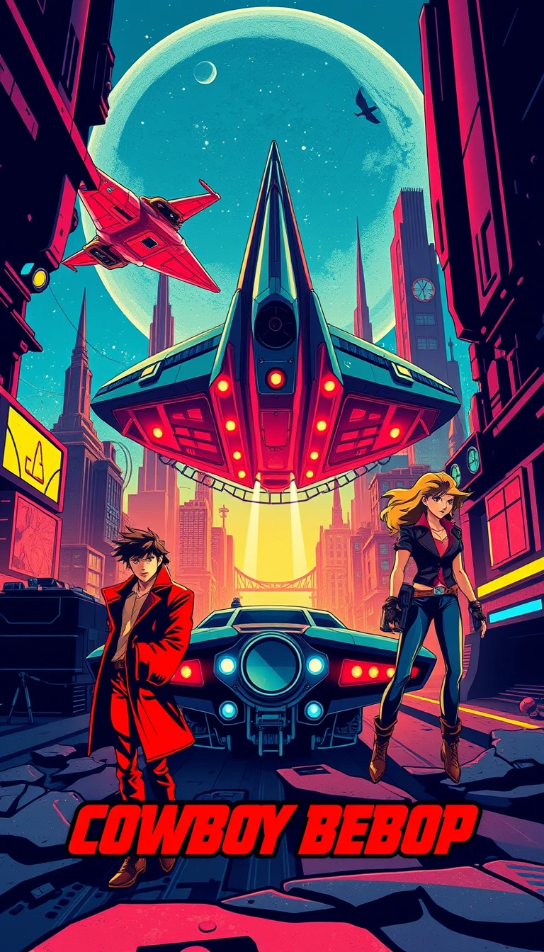 Cowboy Bebop Phone Wallpaper