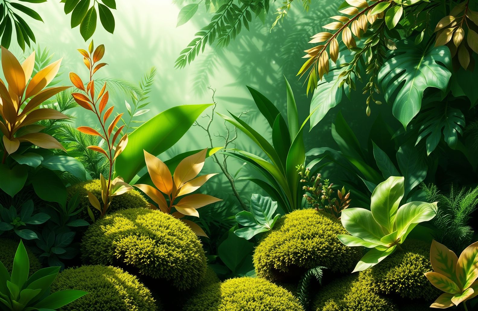 Wallpaper Aesthetic Green