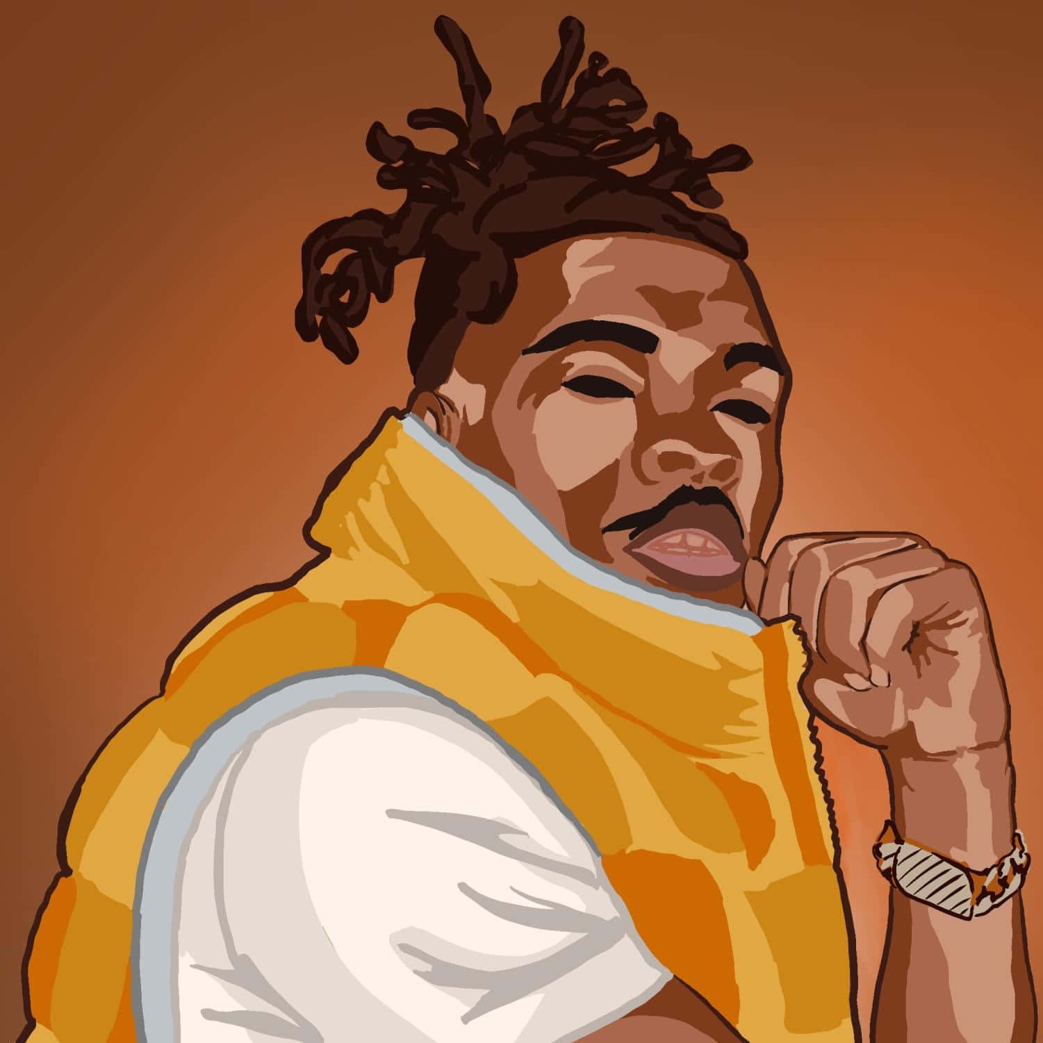 Lil Baby Cartoon Wallpaper