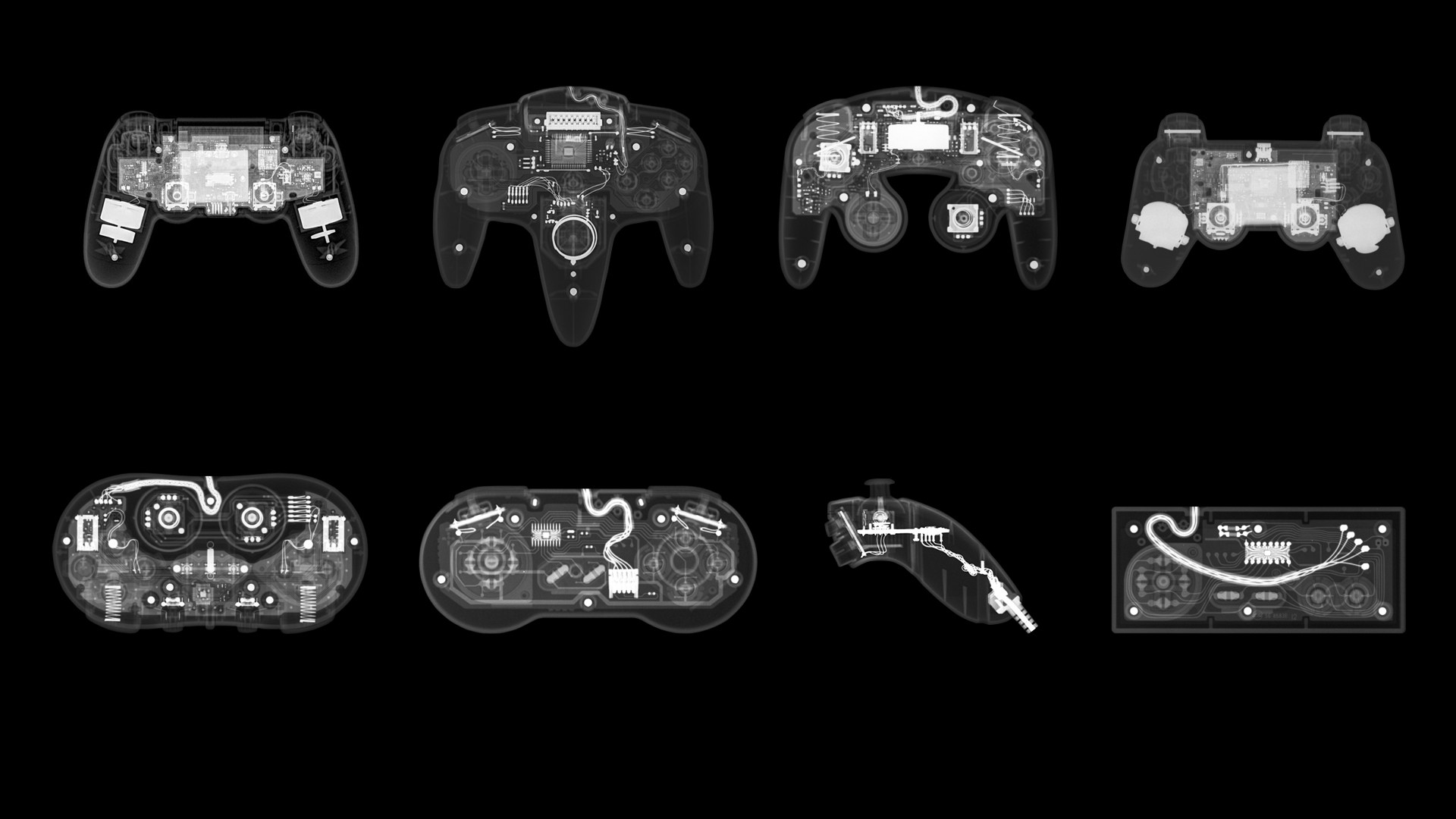 Rgaming I Made A Wallpaper Of Random X Ray Video Game Controllers Jpg