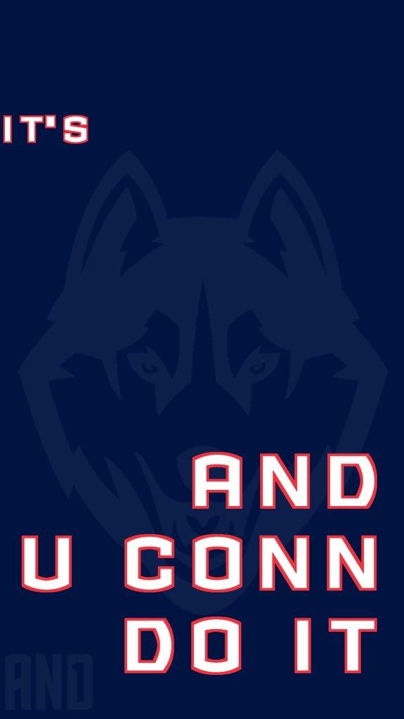 And1 Designs On Connecticut Huskies iPhone 6s