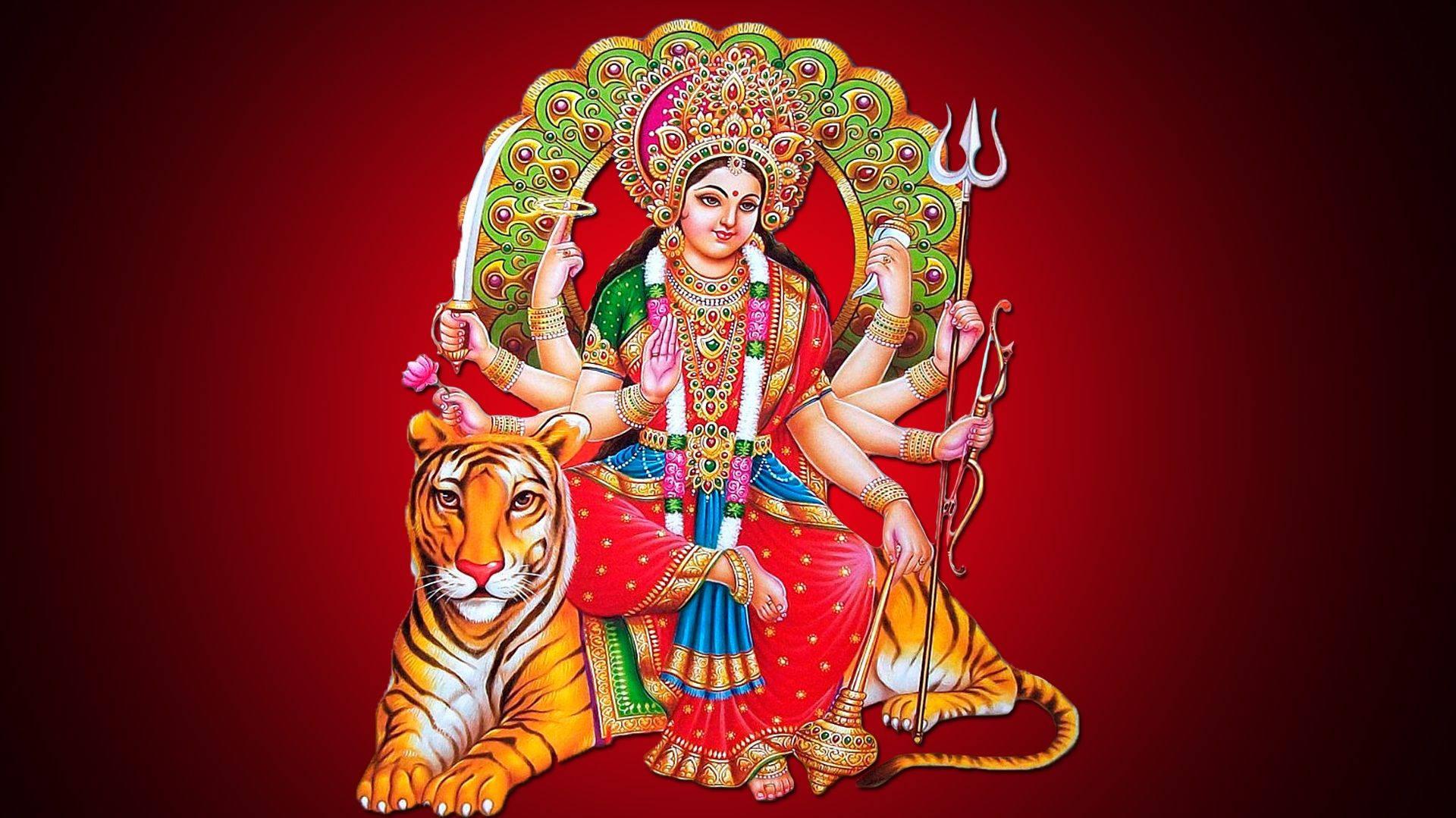 Durga Mata HD Wallpaper
