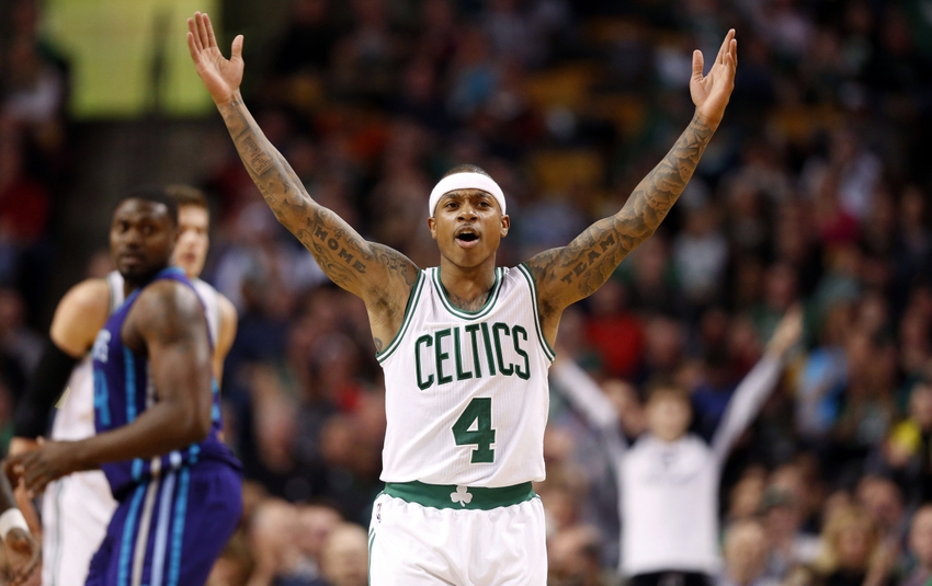 Feb Boston Ma Usa Celtics Guard Isaiah Thomas